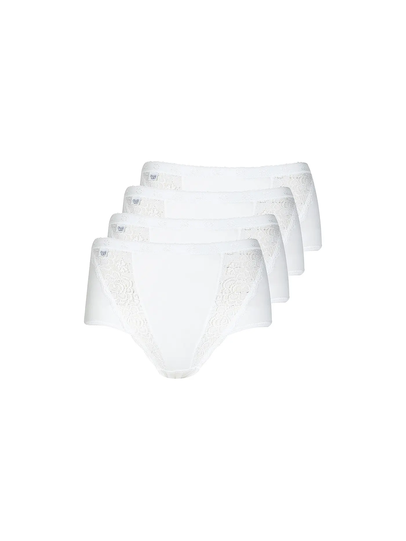 SLOGGI | Slip "Maxi Chic" 4-er (Weiss) | 